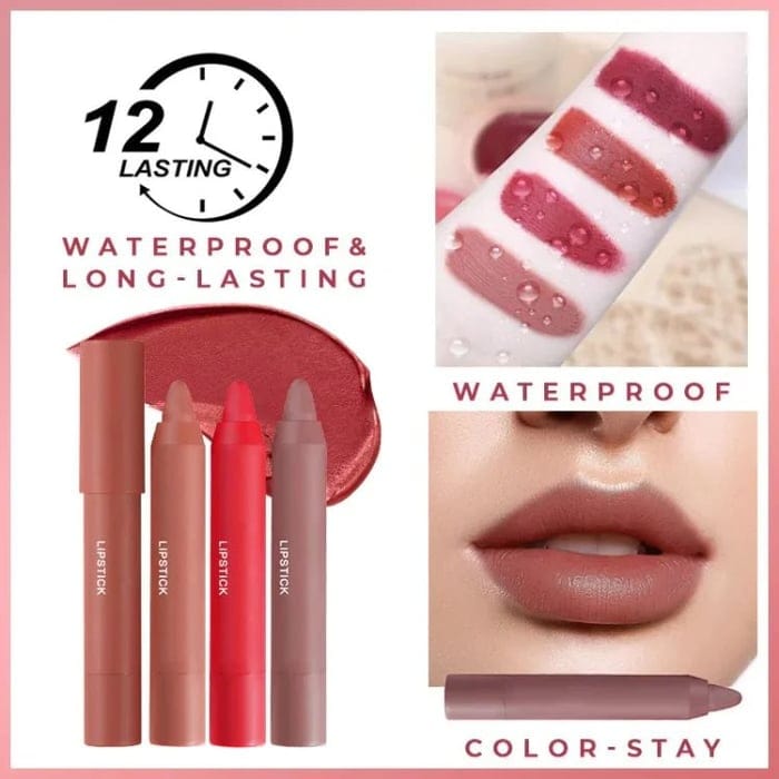 12 Colors Matte Lipstick Pen